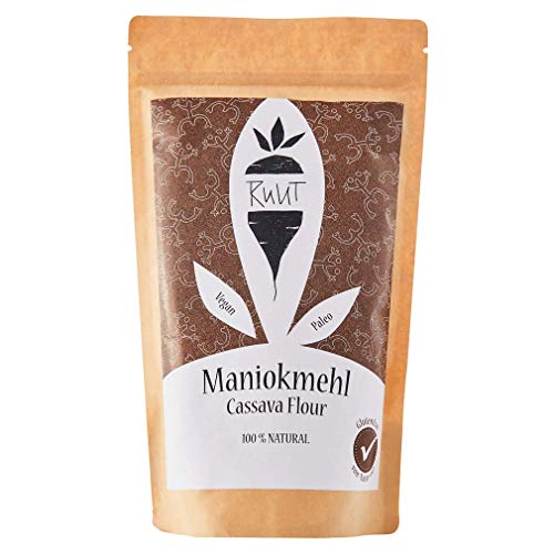 Ruut Maniokmehl / 100% Natürlich/Paleo/Vegan/Glutenfreies Mehl / 1000 g/Nussfrei Backen/Gesundes Brot Backen/Getreidefrei/Autoimmun Ernährung (AIP) / low-FODMAP/Ohne Zusätze