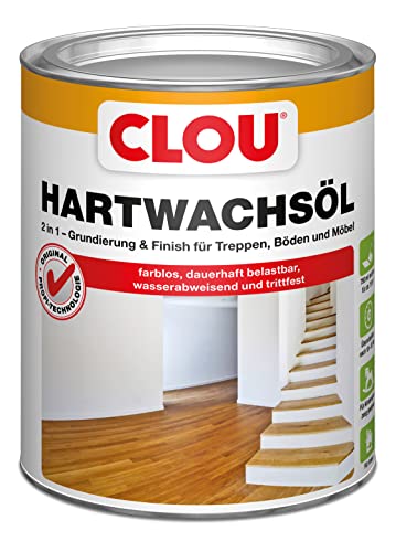 Clou Hartwachs-Öl farblos 0,750 L